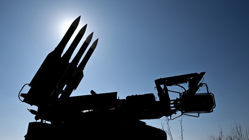 Силы ПВО сбили два снаряда РСЗО «Ольха» над Белгородской областью