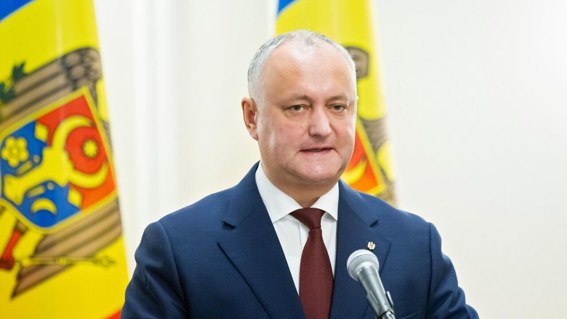 Додон не исключил возможности участия в выборах президента Молдавии