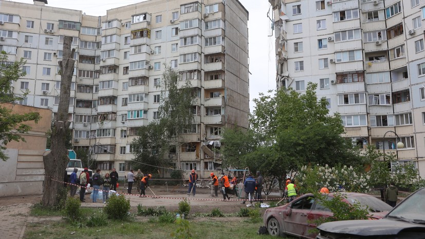 «Сразу рванул к жене»: как белгородцы спасали пострадавших при обрушении подъезда дома после обстрела ВСУ